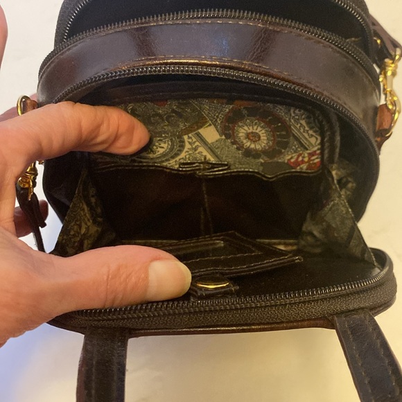 EUC. Vintage Bellarose all in one handbag with detachable Crossbody stra… - Picture 10 of 13